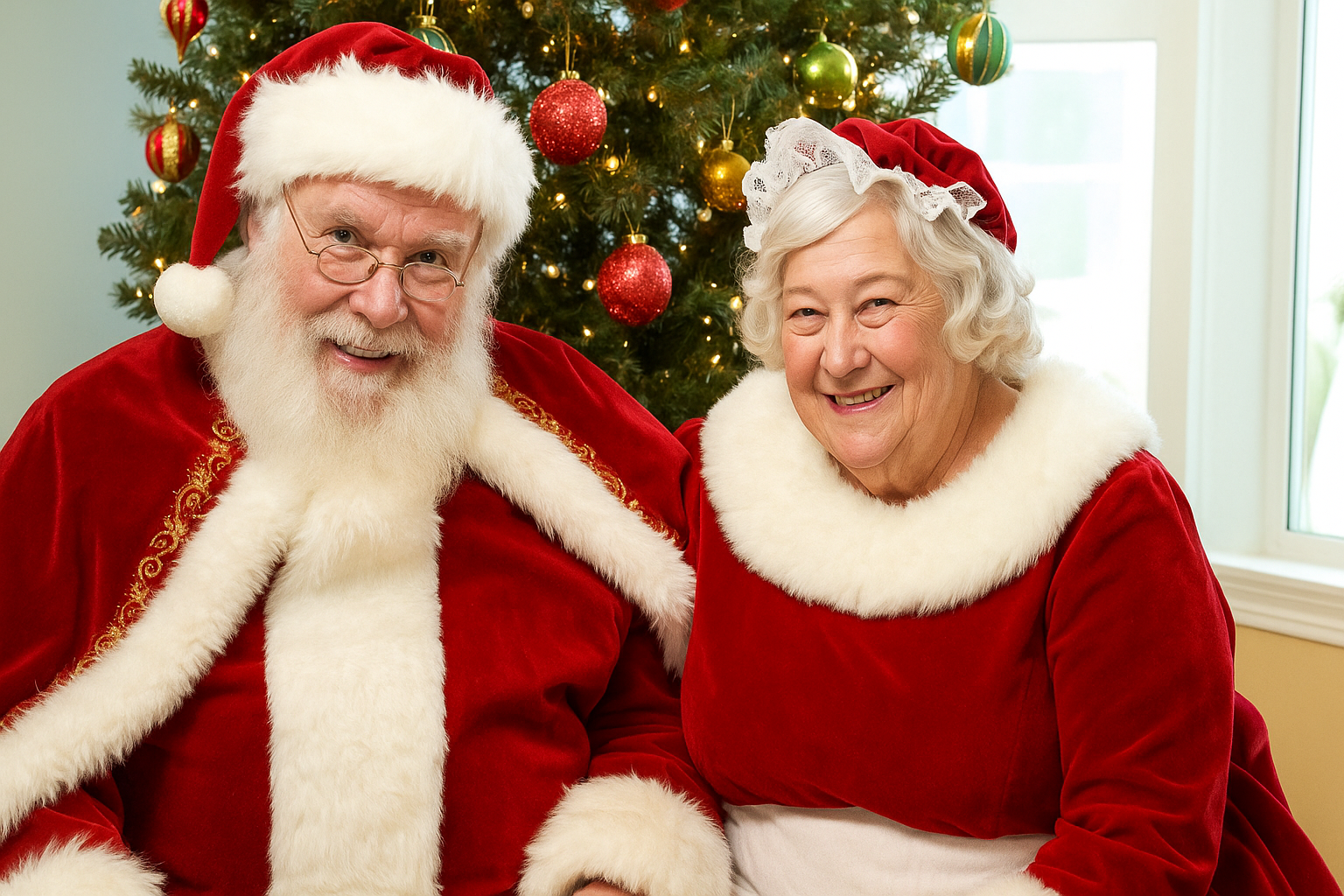 Santa and Mrs. Claus